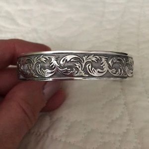 Custom sterling silver bracelet